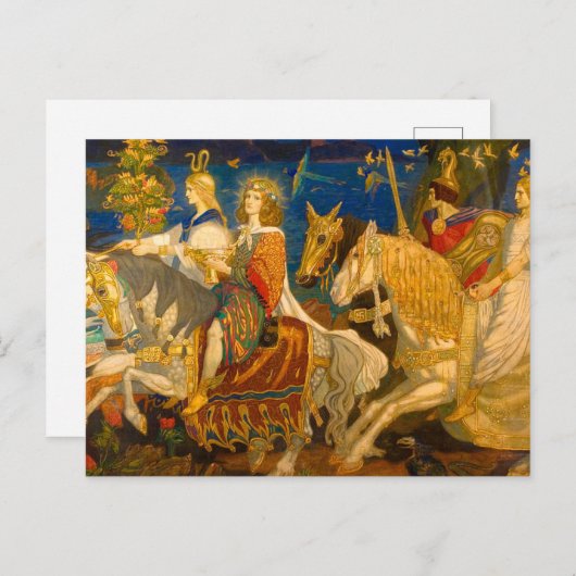 John Duncan - Riders of Sidhe Briefkaart (Voorkant / Achterkant)