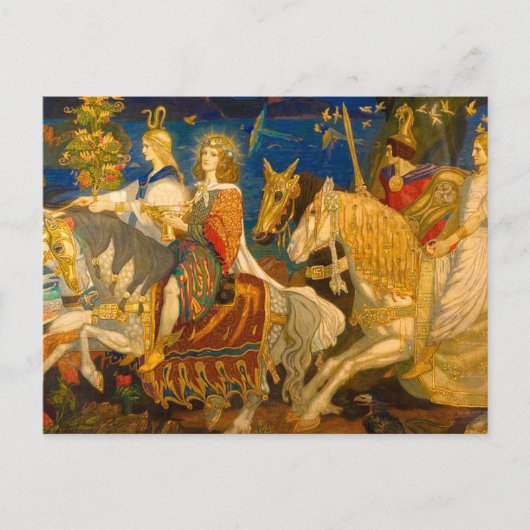 John Duncan - Riders of Sidhe Briefkaart (Voorkant)