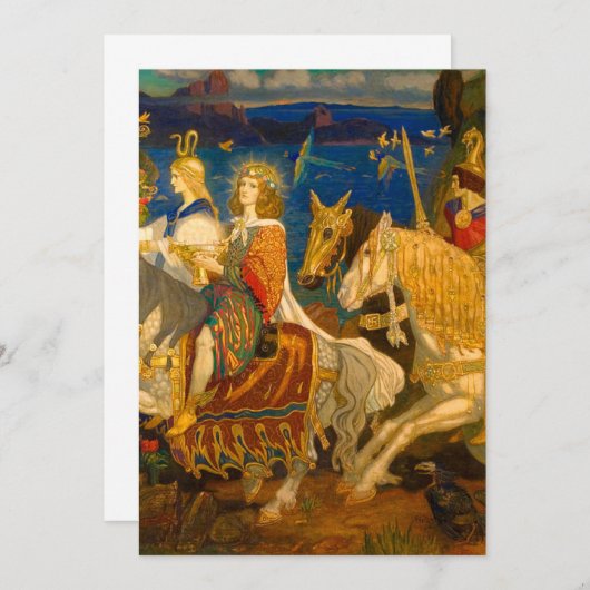 John Duncan - Riders of Sidhe Kaart (Voorkant / Achterkant)