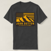 John Dutton voor gouverneur van Montana T-shirt (Design voorkant)