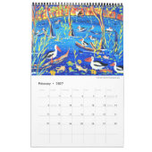 John Dyer Agenda of environmental schilderijen 201 Kalender (Feb 2027)