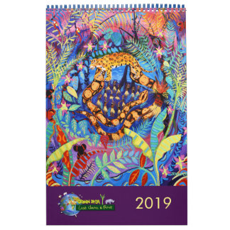 John Dyer Agenda of environmental schilderijen 201 Kalender
