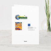 John Dyer Art Card Brazilian Capybara Feestdagen Kaart (Achterkant)