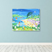 John Dyer canvasprint. Helford Passage, Cornwall Canvas Afdruk (Insitu (Houten vloer))