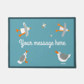 John Dyer Cornish seagull doormat Deurmat (Voorkant)