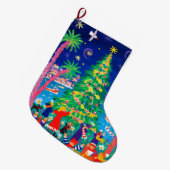 John Dyer kerststkoning Grote Kerstsok (Voorkant (Hangend))