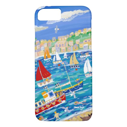 John Dyer Smart phone case - Falmouth Cornwall (Achterkant)