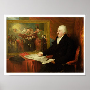 John Eardley Wilmot (1750-1815) 1812 (olie op canv Poster