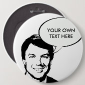 John Edwards Ronde Button 6,0 Cm (Voorkant /achterkant)