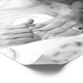 John en Jackie Kennedy tijdens hun huwelijk - 1953 Poster (Hoek)