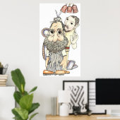 John en Maurice - Poster (Thuiskantoor)