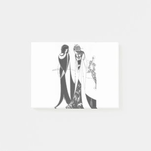 John en Salome, van Aubrey Beardsley.. HD Post-it® Notes