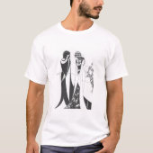 John en Salome, van Aubrey Beardsley.. HD T-shirt (Voorkant)