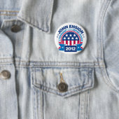 John Ensign voor President 2012 Ronde Button 5,7 Cm (In situ)