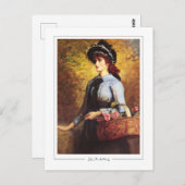 John Everett Millais #108 - Fine Art Briefkaart (Voorkant / Achterkant)