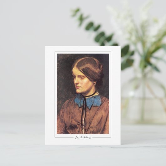 John Everett Millais #121 - Kunstmatig Briefkaart (Staand voorkant)