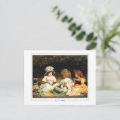 John Everett Millais #124 - Kunstmatig Briefkaart (Staand voorkant)