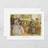 John Everett Millais #143 - Kunstmatig Briefkaart (Voorkant / Achterkant)