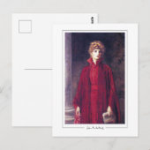 John Everett Millais #149 - Kunstmatig Briefkaart (Voorkant / Achterkant)
