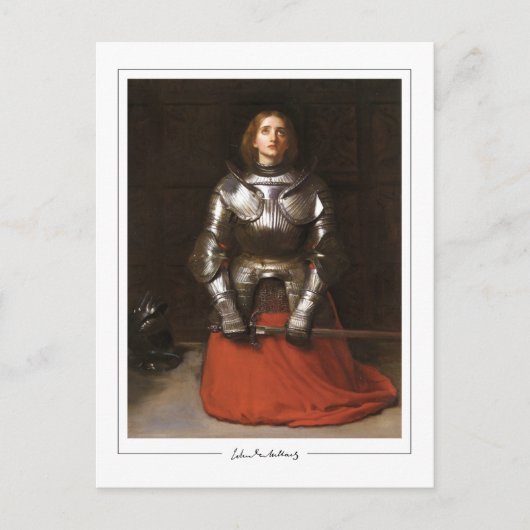 John Everett Millais #157 - Kunstmatig Briefkaart (Voorkant)