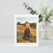 John Everett Millais #176 - Kunstmatig Briefkaart (Staand voorkant)