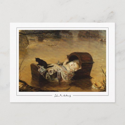 John Everett Millais #184 - Kunstmatig Briefkaart (Voorkant)
