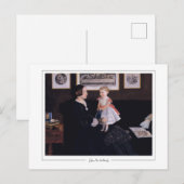 John Everett Millais #19 - Kunstmatig Briefkaart (Voorkant / Achterkant)