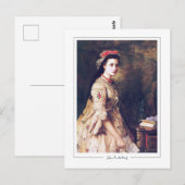 John Everett Millais #217 - Kunstmatig Briefkaart (Voorkant / Achterkant)