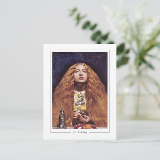 John Everett Millais #241 - Kunstmatig Briefkaart (Staand voorkant)