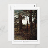 John Everett Millais #286 - Kunstmatig Briefkaart (Voorkant / Achterkant)