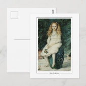 John Everett Millais #288 - Kunstmatig Briefkaart (Voorkant / Achterkant)