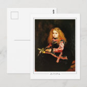 John Everett Millais #28 - Kunstmatig Briefkaart (Voorkant / Achterkant)