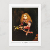 John Everett Millais #28 - Kunstmatig Briefkaart (Voorkant)