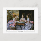 John Everett Millais #2 - Briefkaart met fijne kun (Voorkant)