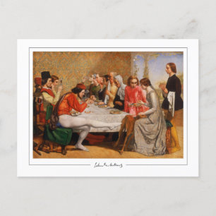 John Everett Millais #4 - Briefkaart met fijne kun