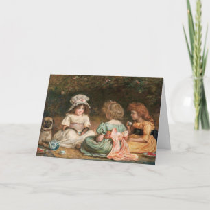John Everett Millais - Afternoon Tea .De roddels Kaart
