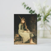 John Everett Millais - Assepoester Briefkaart (Staand voorkant)
