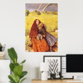John Everett Millais Blind Girl Poster (Thuiskantoor)