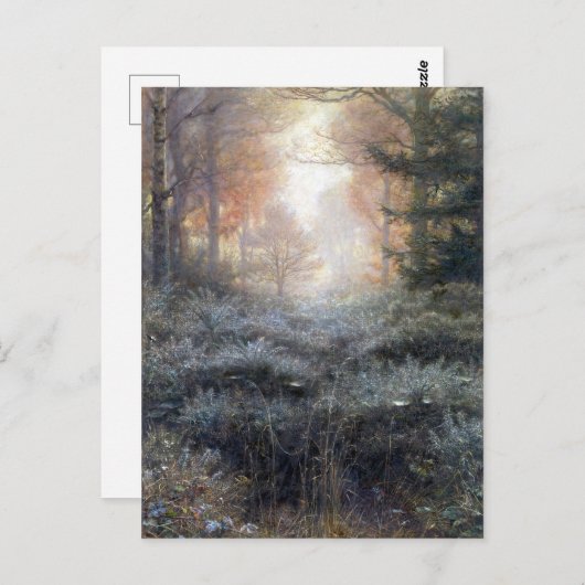 John Everett Millais Dew-Drenched Furze Briefkaart (Voorkant / Achterkant)