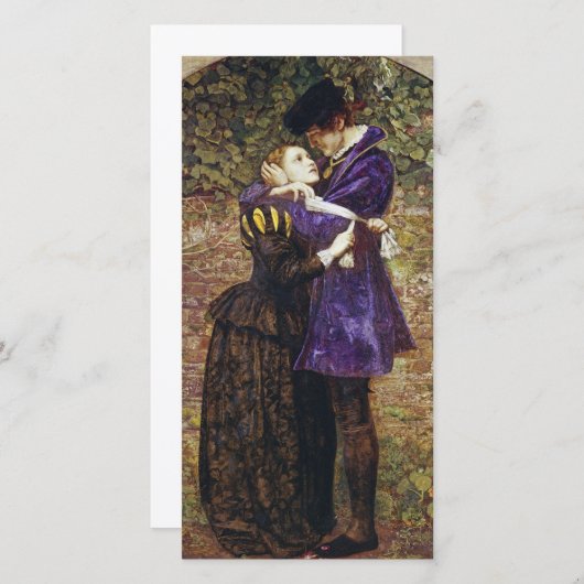 John Everett Millais Feestdagenkaart (Voorkant / Achterkant)