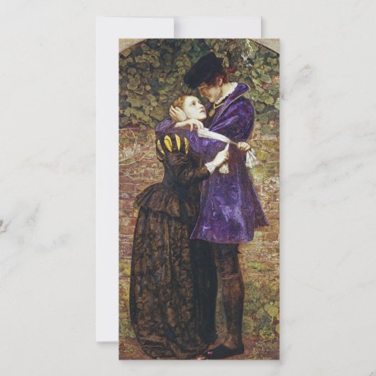 John Everett Millais Feestdagenkaart (Voorkant)