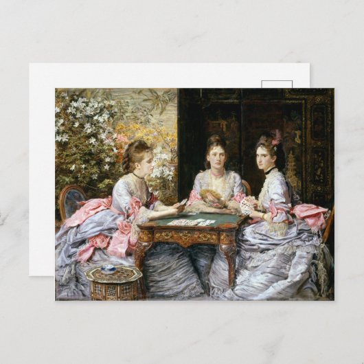 John Everett Millais Hearts is Trumps Briefkaart (Voorkant / Achterkant)