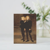 John Everett Millais - Het Twee Prinsen Briefkaart (Staand voorkant)
