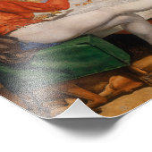 John Everett Millais - Isabella Foto Afdruk (Hoek)