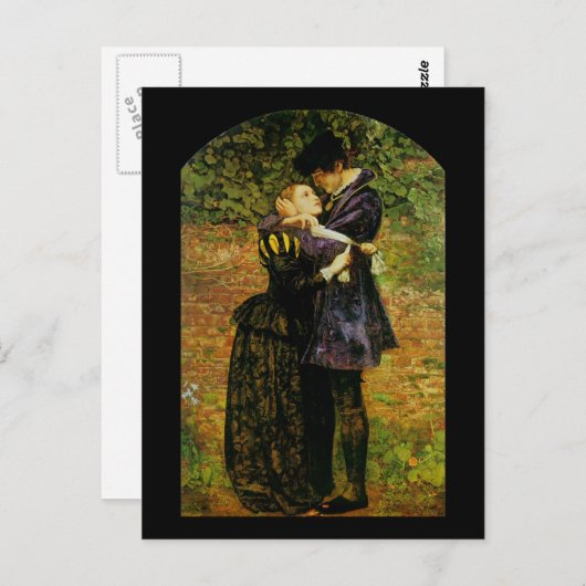 John Everett Millais Isabella Huguenot Briefkaart (Voorkant / Achterkant)