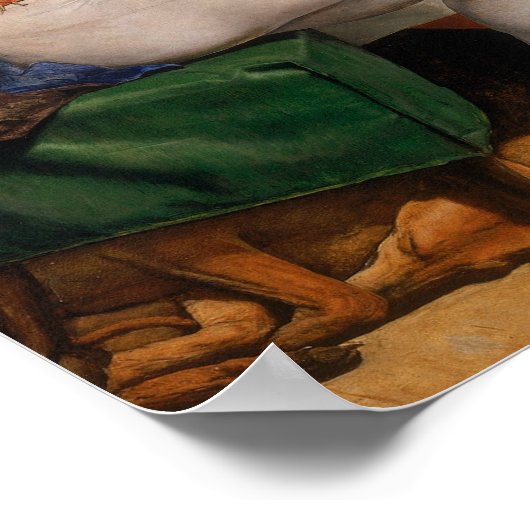 John Everett Millais - Isabella Poster (Hoek)