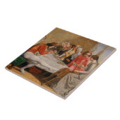 John Everett Millais - Isabella Tegeltje (Zijkant)