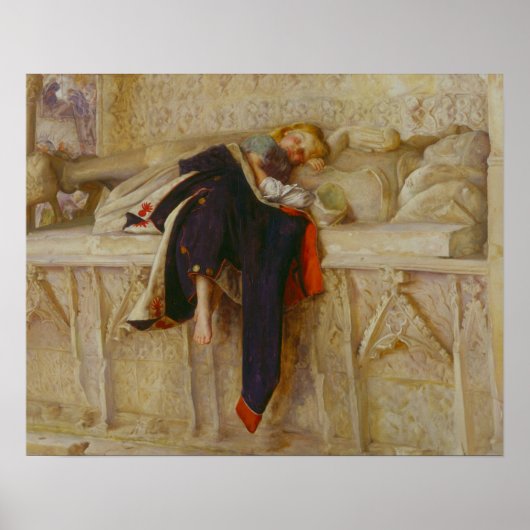 John Everett Millais - L'Enfant du Regiment Poster (Voorkant)