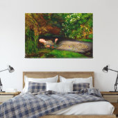 JOHN EVERETT MILLAIS - OPHELIA - 1851-1852 - CANVAS AFDRUK (Insitu (Slaapkamer))