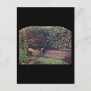 John Everett Millais Ophelia Briefkaart
